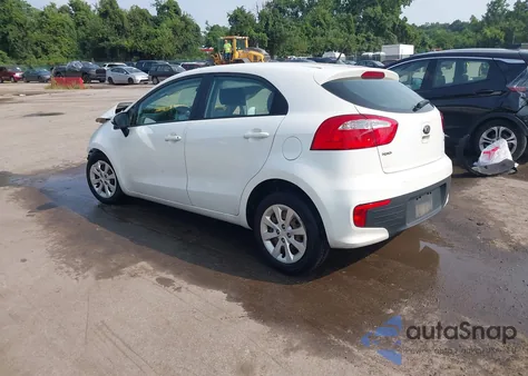 2016 Kia Rio Lx z USA, uszkodzony, nr VIN KNADM5A32G6658368